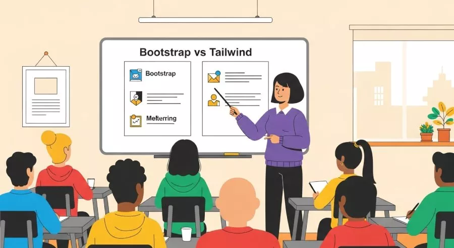 چیدمان واکنشگرا با Flexbox و Grid در Bootstrap